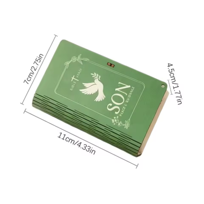 Caja de versículos de la Biblia con 150 tarjetas